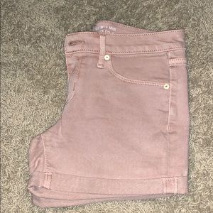 Mossimo light pink stretchy shorts